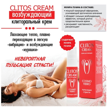 Жидкий вибратор Cosmo Clitos Cream