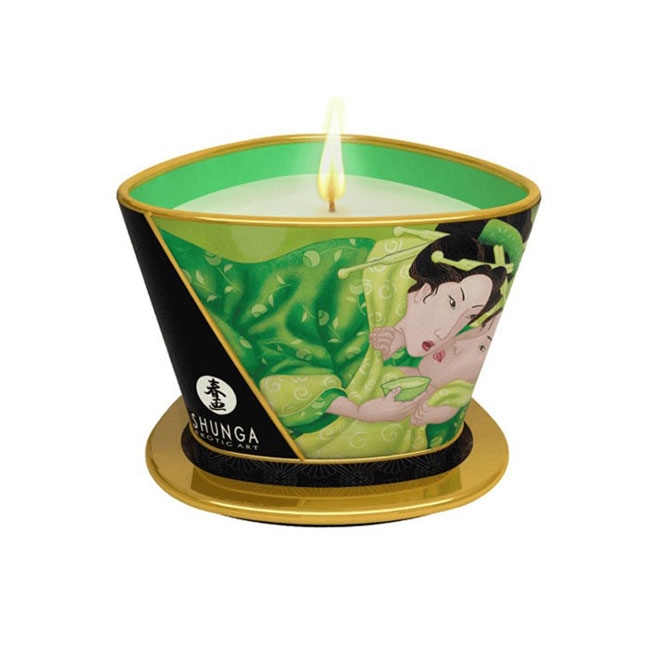 Массажная свеча Shunga Exotic Green Tea