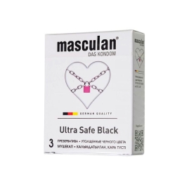 Презервативы Masculan Ultra Safe Black